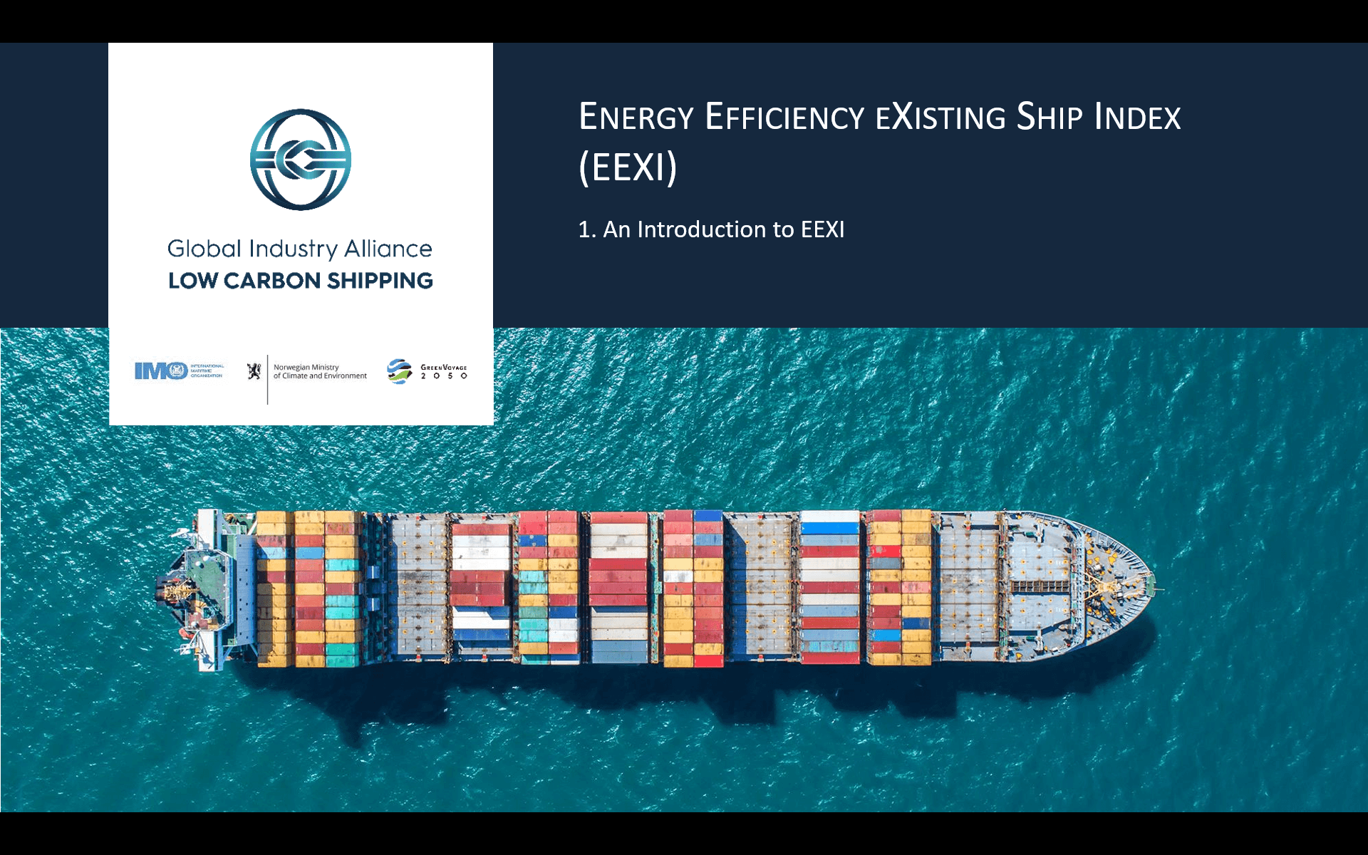 Energy Efficiency eXisting Ship Index (EEXI) Video series